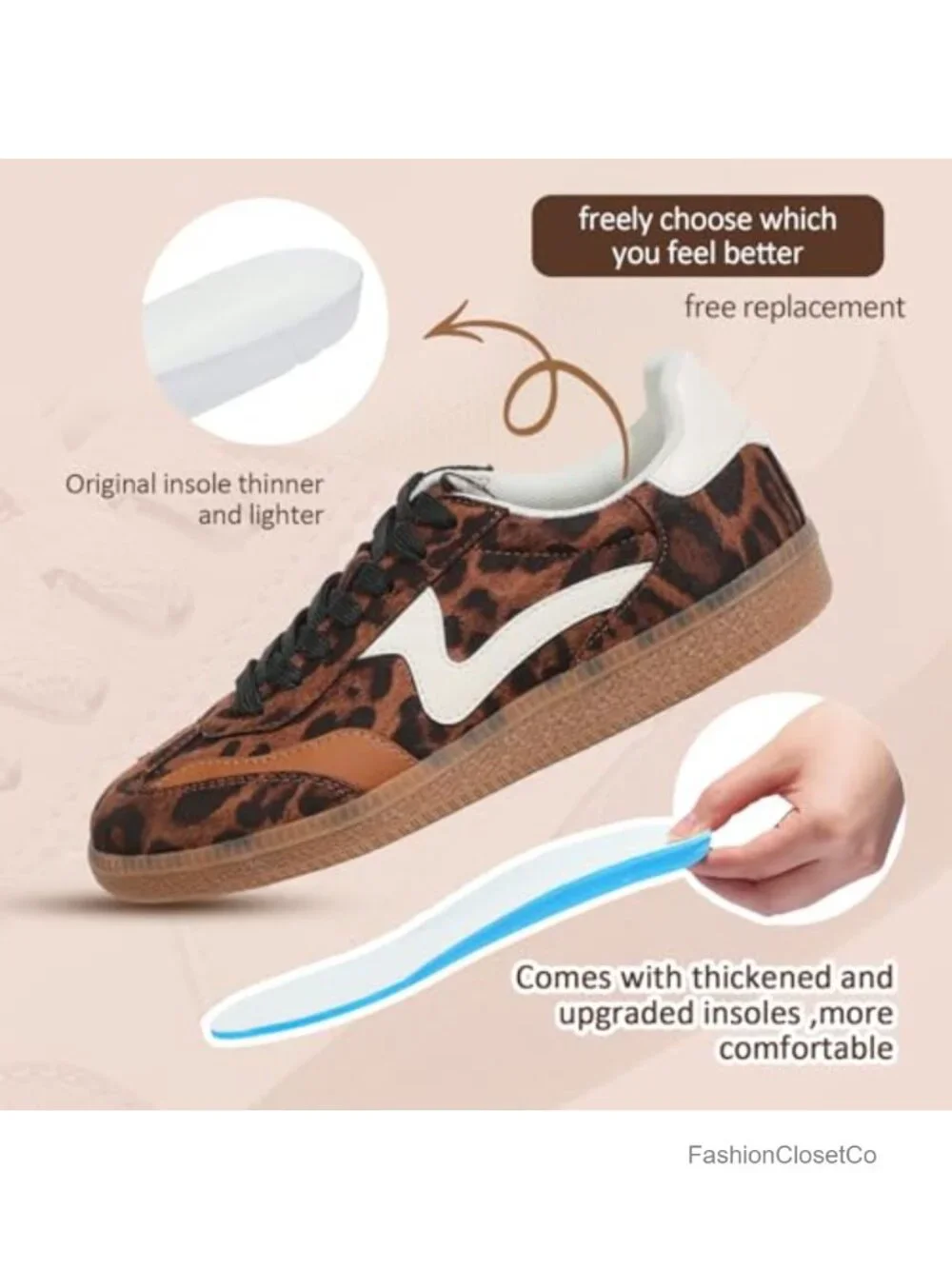Comfortable Fashion Sneakers Slip-On & Lace-Up Casual Walking Shoes
